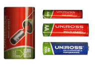 Uniross Rechargeable Batteries